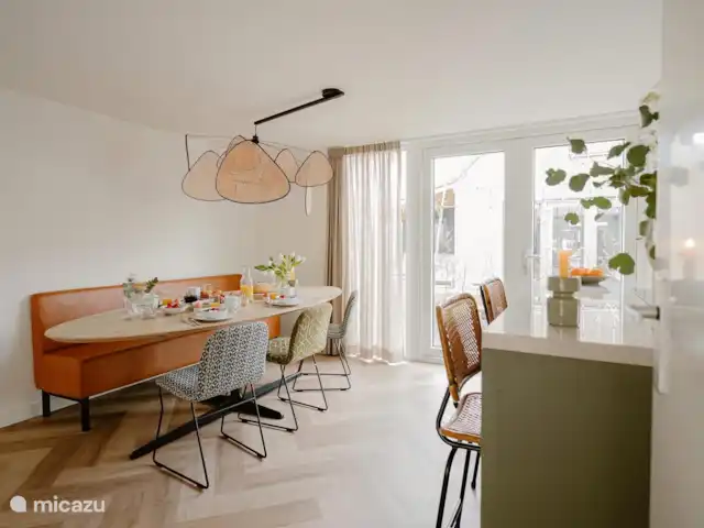 Rêver dans les dunes | Pays-Bas, Hollande du Nord, Saint Martin - maison de vacances Table à manger