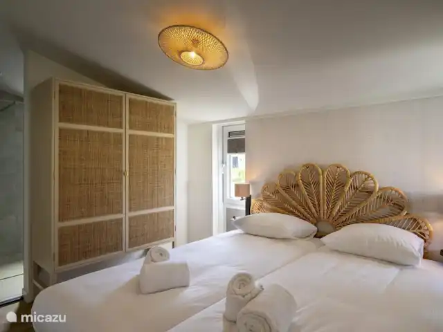 Rêver dans les dunes | Pays-Bas, Hollande du Nord, Saint Martin - maison de vacances Chambre au rez-de-chaussée - salle de bain attenante