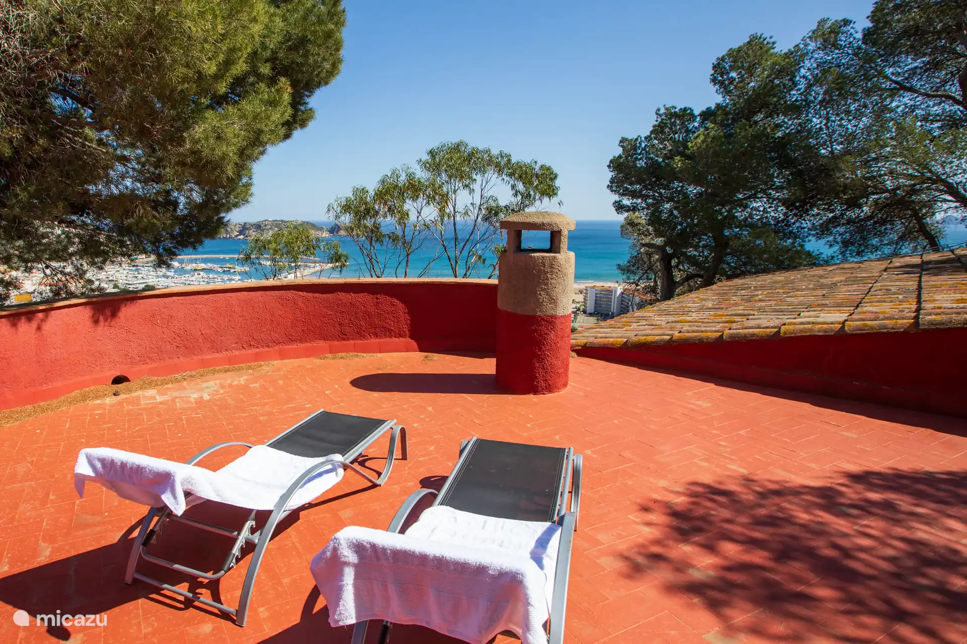 Dakterras met 360 graden uitzicht