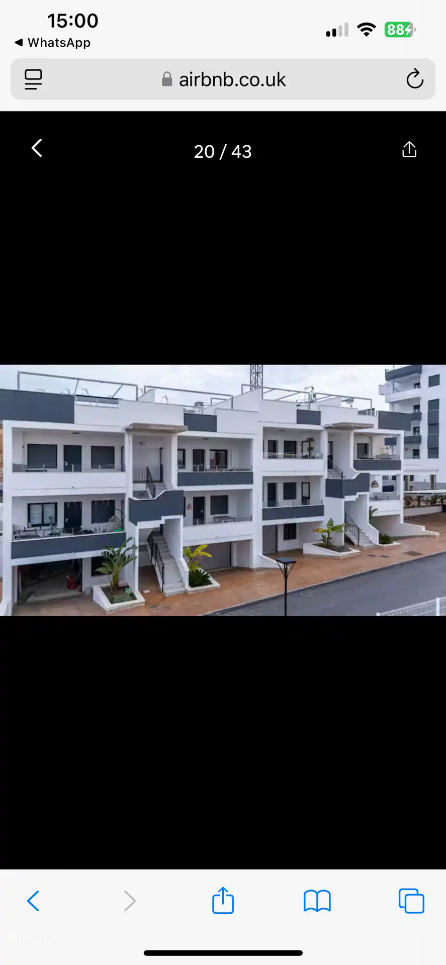 Here you can see the entire apartment complex from a distance 