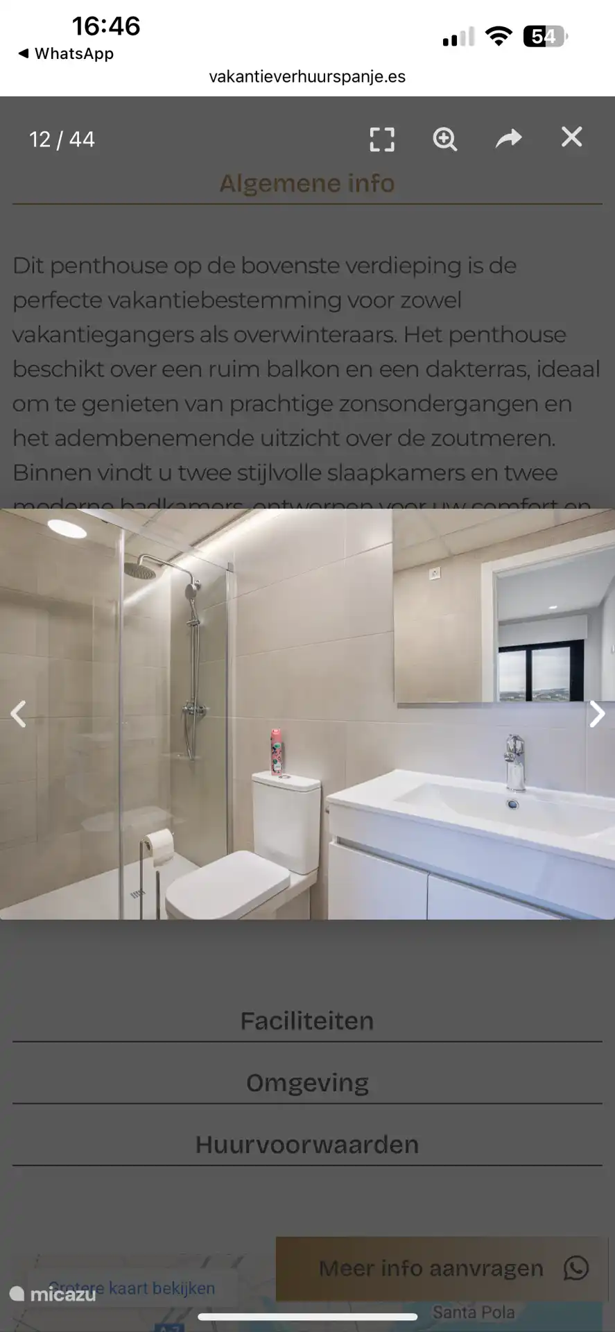 The first bathroom that is fixed with the master bedroom. Equipped with all bathroom necessities. 