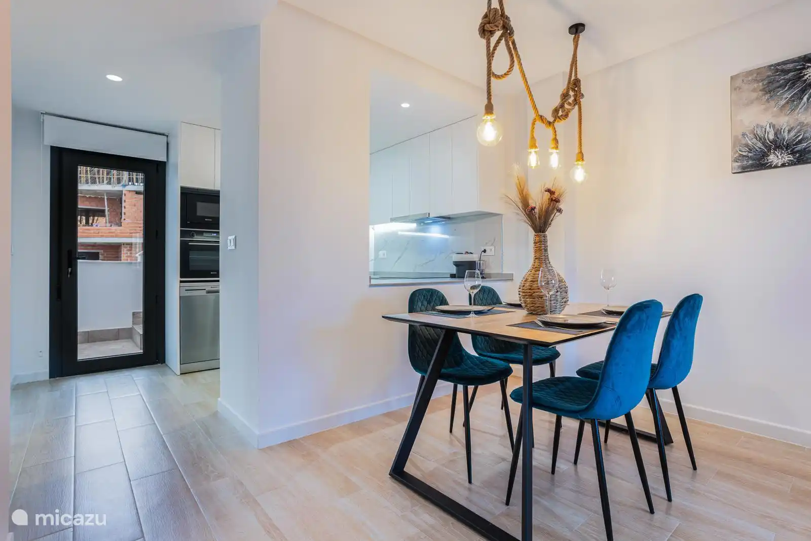 Living room and kitchen 