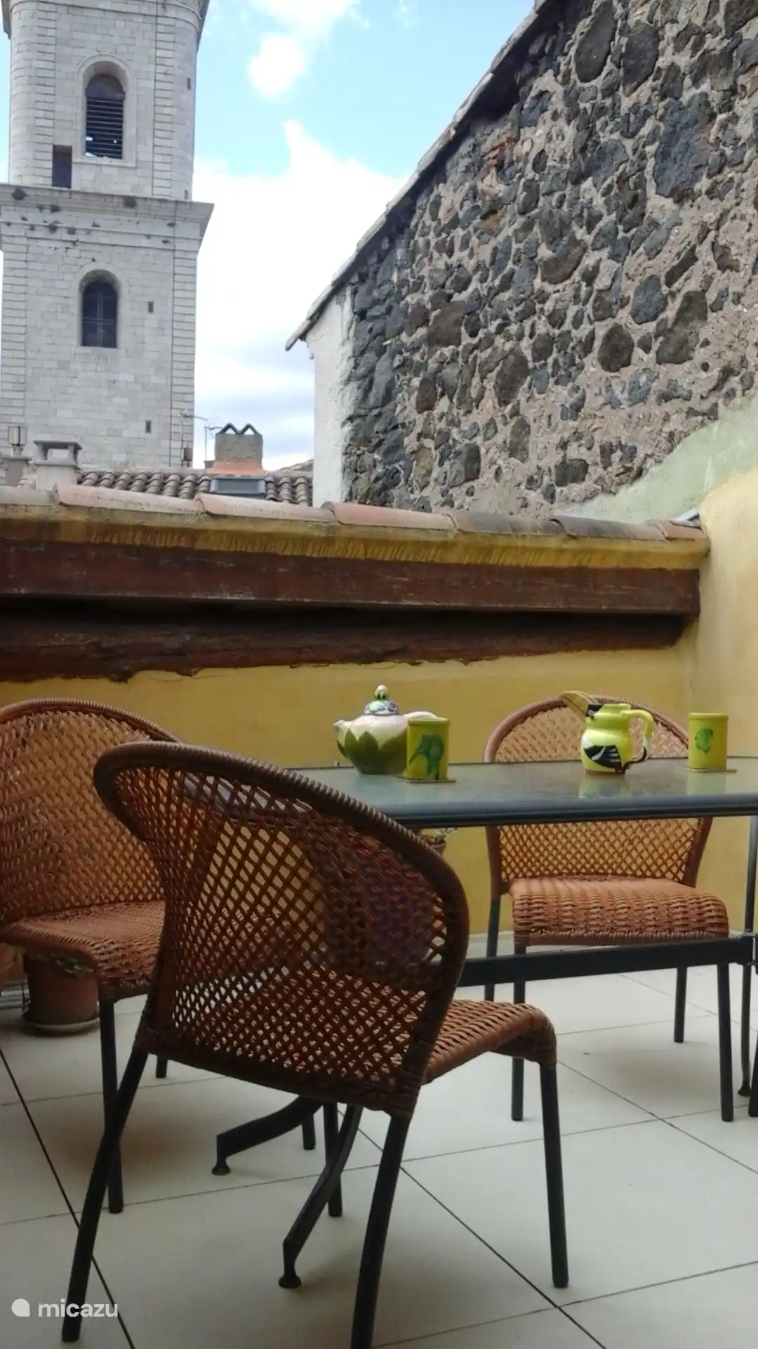 Terrasse im Obergeschoss 