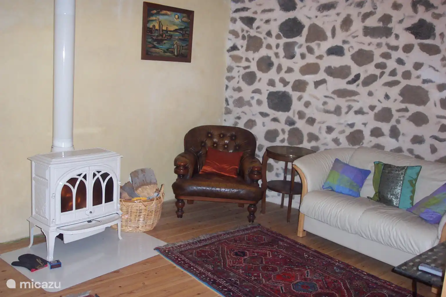 Wohnbereich nahe Terrasse 