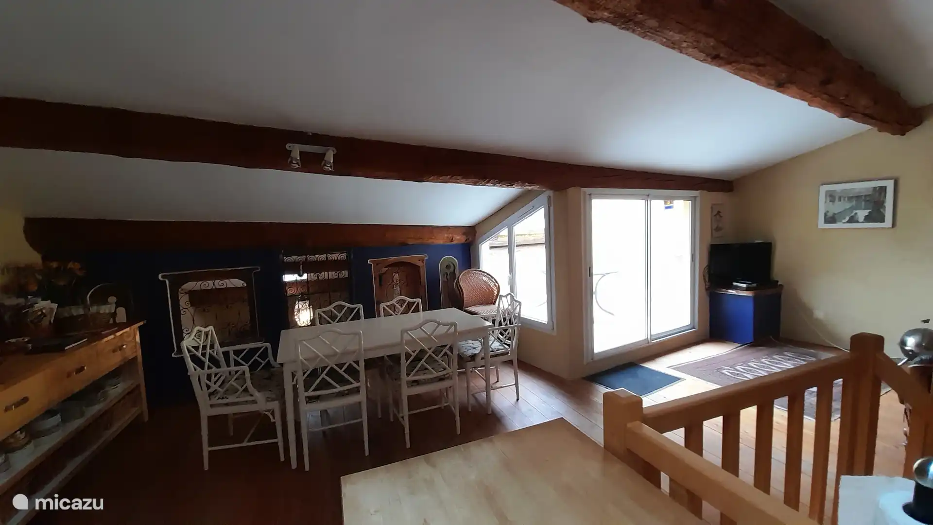 Essbereich und Terrasse, Zwischengeschoss