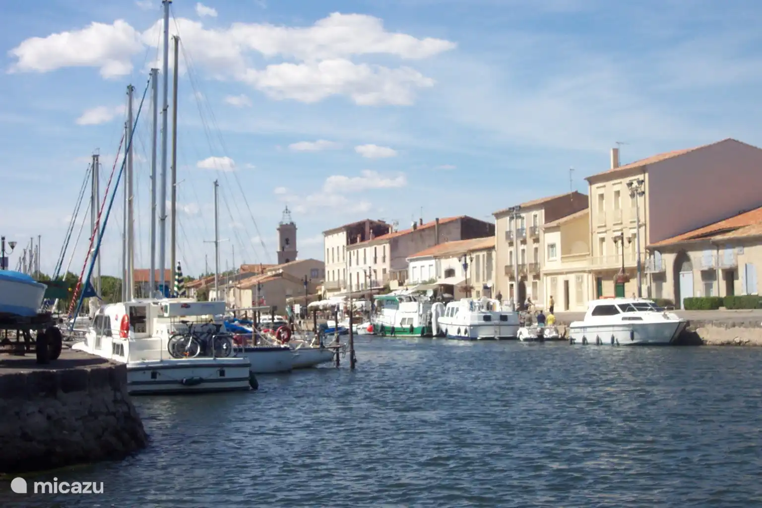 Hafen von Marseillan im Jahr 2005