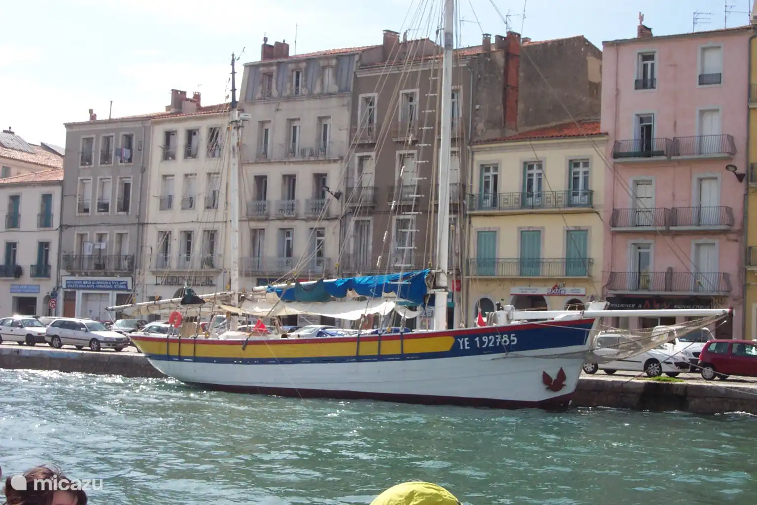 Quai-Seite in Sète 