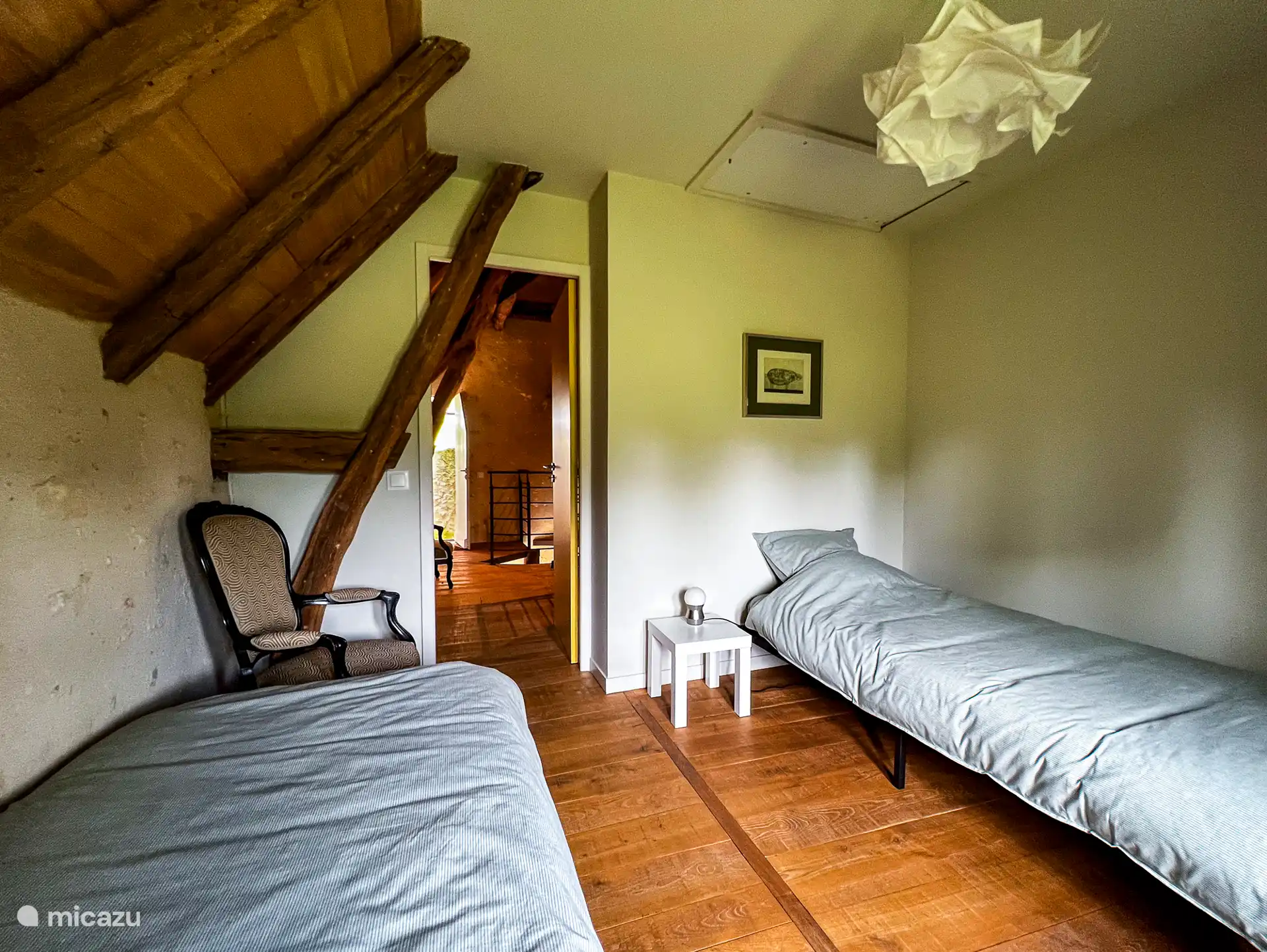 El dormitorio del primer piso