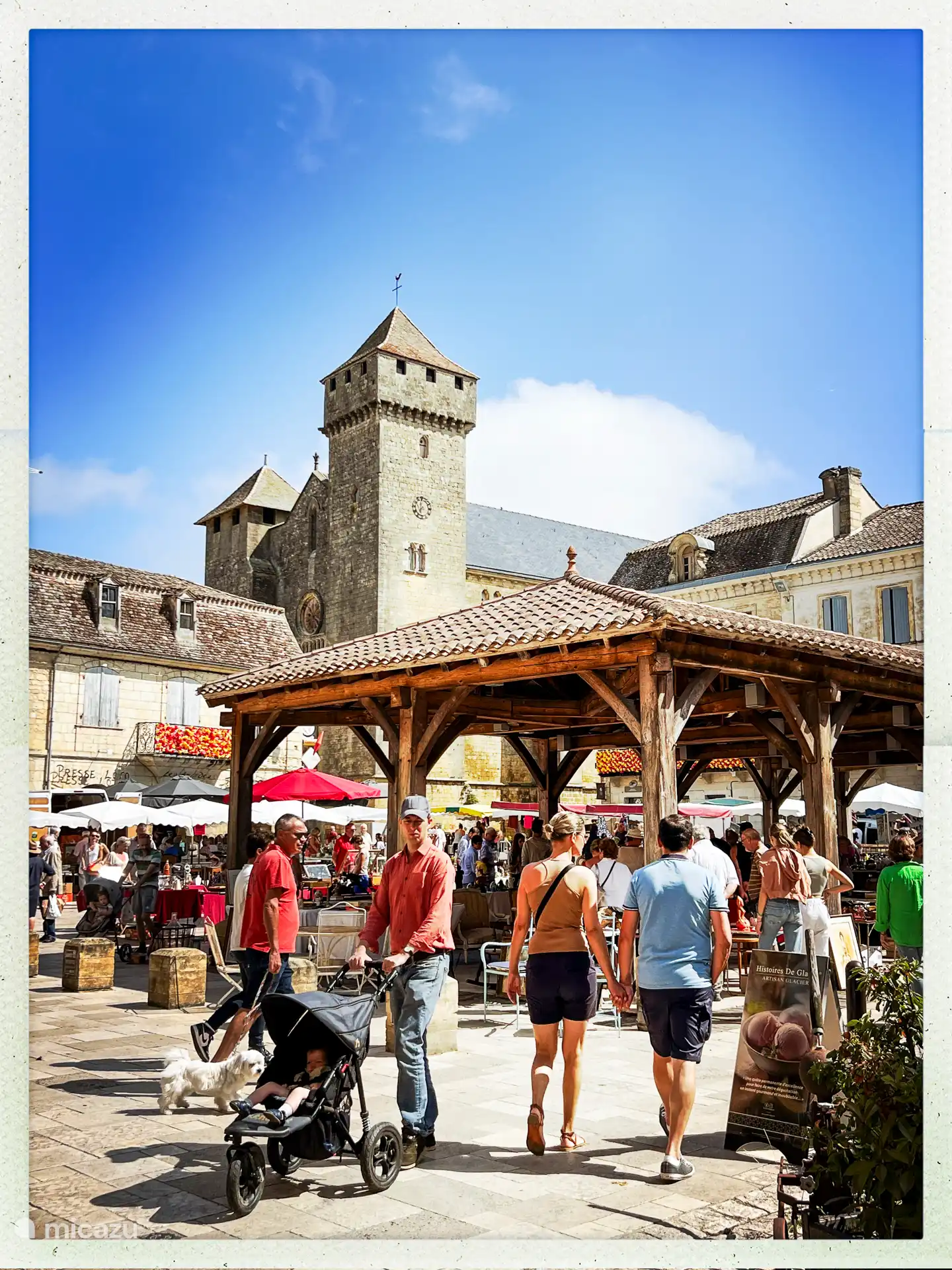 mercado en Beaumontois-du-Périgord