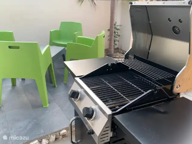 Apartamento Beach Life 11/K en Curazao, Banda Arriba (este), Jan Thiel - apartamento Patio privado con barbacoa.