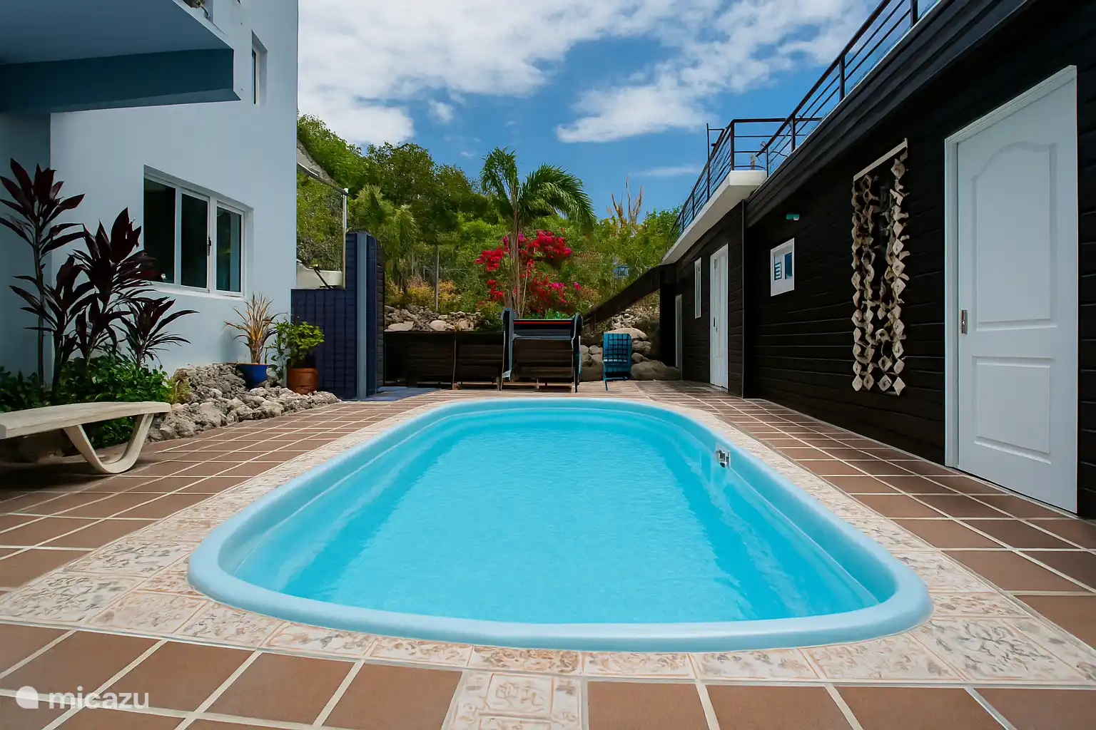 appartement, Westpunt, Banda Abou (West), Curaçao - Naturstudio am Pool – Westpunt Es