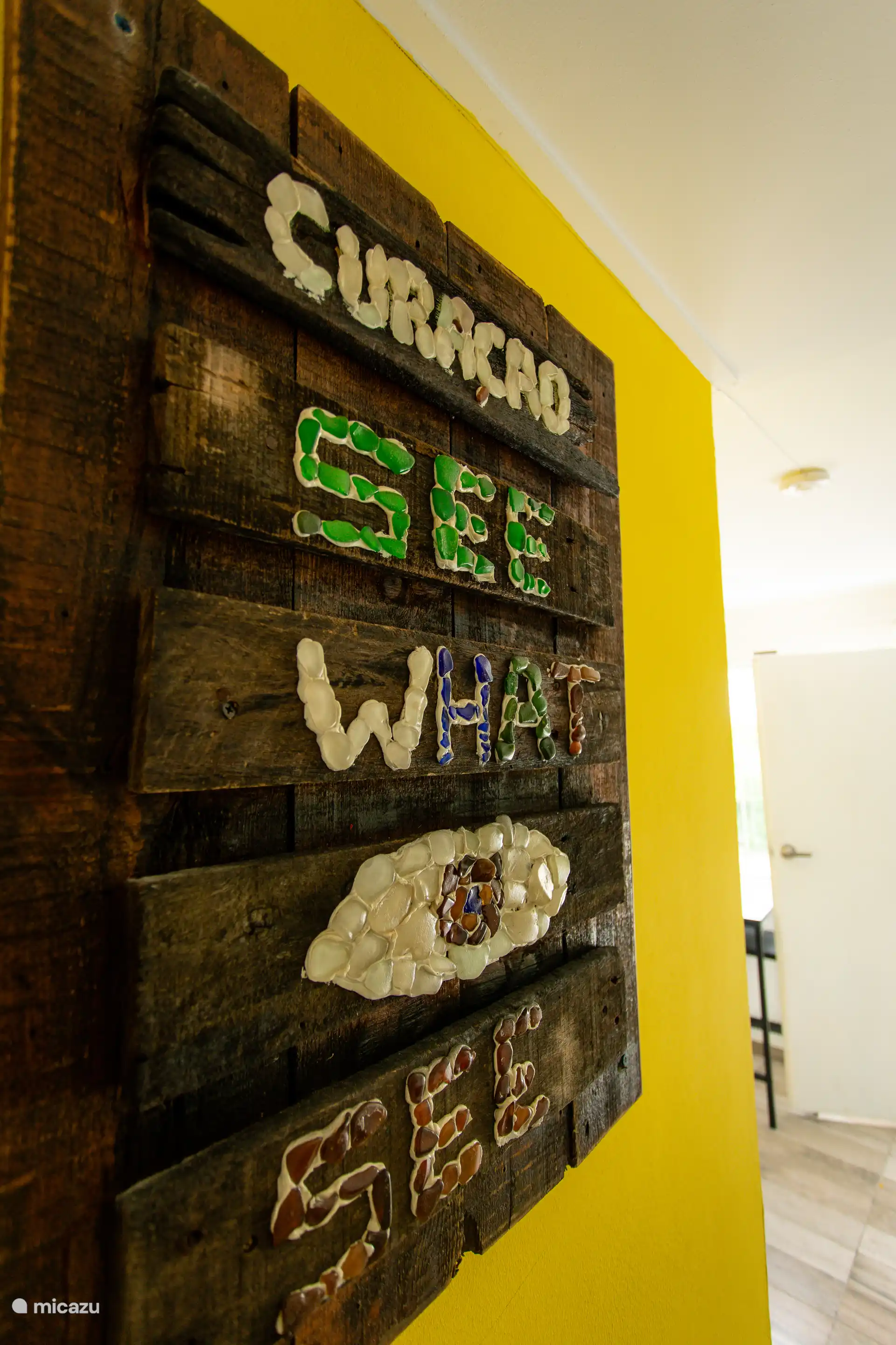 Kreative handgemachte Kunst: Curaçao – See What I See.