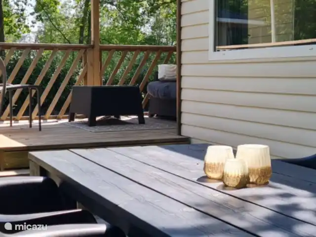 Chalet Twente en Países Bajos, Overijssel, Lattrop - chalet Disfruta del aire libre en 1 de los 2 asientos