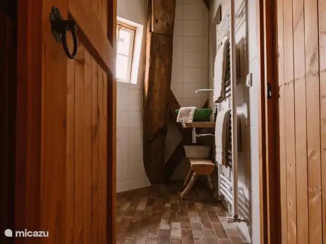 Le Moulin d’Egmond | Pays-Bas, Hollande du Nord, Egmond aan den Hoef - moulin Salle de bain située au 1er étage