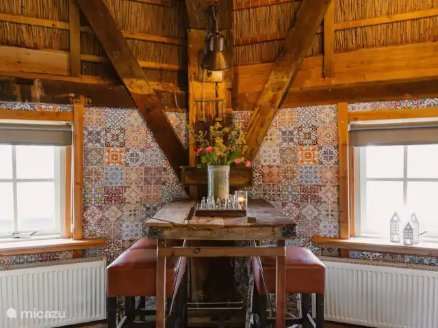 Le Moulin d’Egmond | Pays-Bas, Hollande du Nord, Egmond aan den Hoef - moulin Table de bar / table à manger supplémentaire