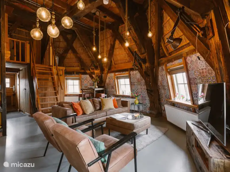 El molino de Egmond en Países Bajos, Holanda del Norte, Egmond aan den Hoef - Molino El molino de Egmond en Países Bajos, Holanda del Norte, Egmond aan den Hoef - Molino