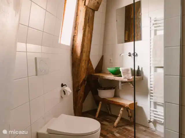 Le Moulin d’Egmond | Pays-Bas, Hollande du Nord, Egmond aan den Hoef - moulin Salle de bain située au 1er étage