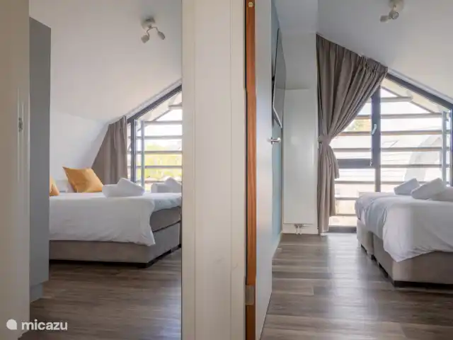 Vue du moulin | Pays-Bas, Hollande du Nord, Egmond aan den Hoef - maison de vacances Chambres 1er étage