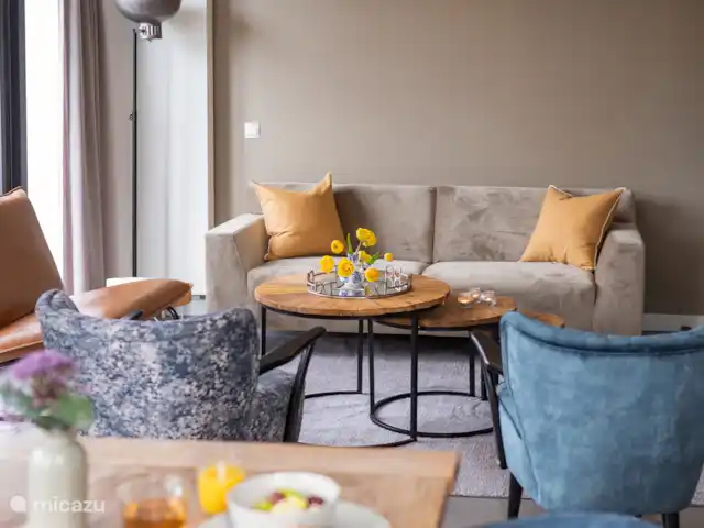 Vue du moulin | Pays-Bas, Hollande du Nord, Egmond aan den Hoef - maison de vacances Salon