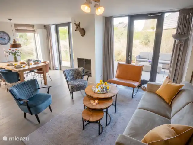 Vue du moulin | Pays-Bas, Hollande du Nord, Egmond aan den Hoef - maison de vacances Salon
