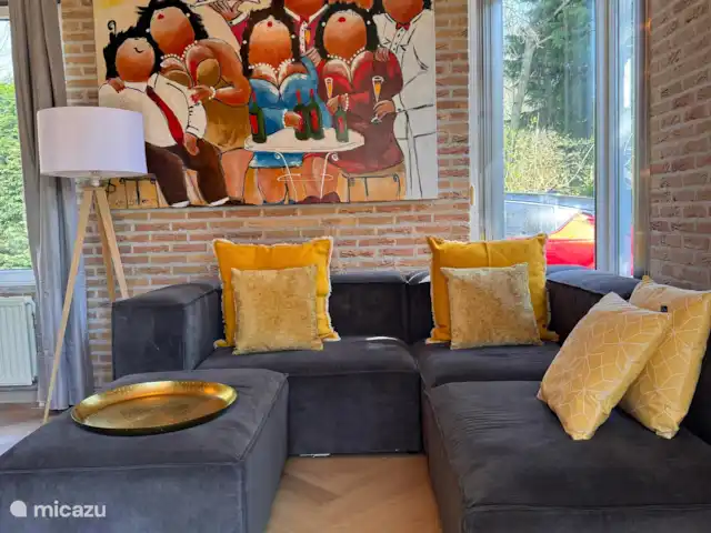 Villa Frans | Pays-Bas, Zélande, Renesse - maison de vacances Élégant et chaleureux ! Le coin salon respire le confort et la convivialité, parfait pour une soirée Netflix ou des jeux.