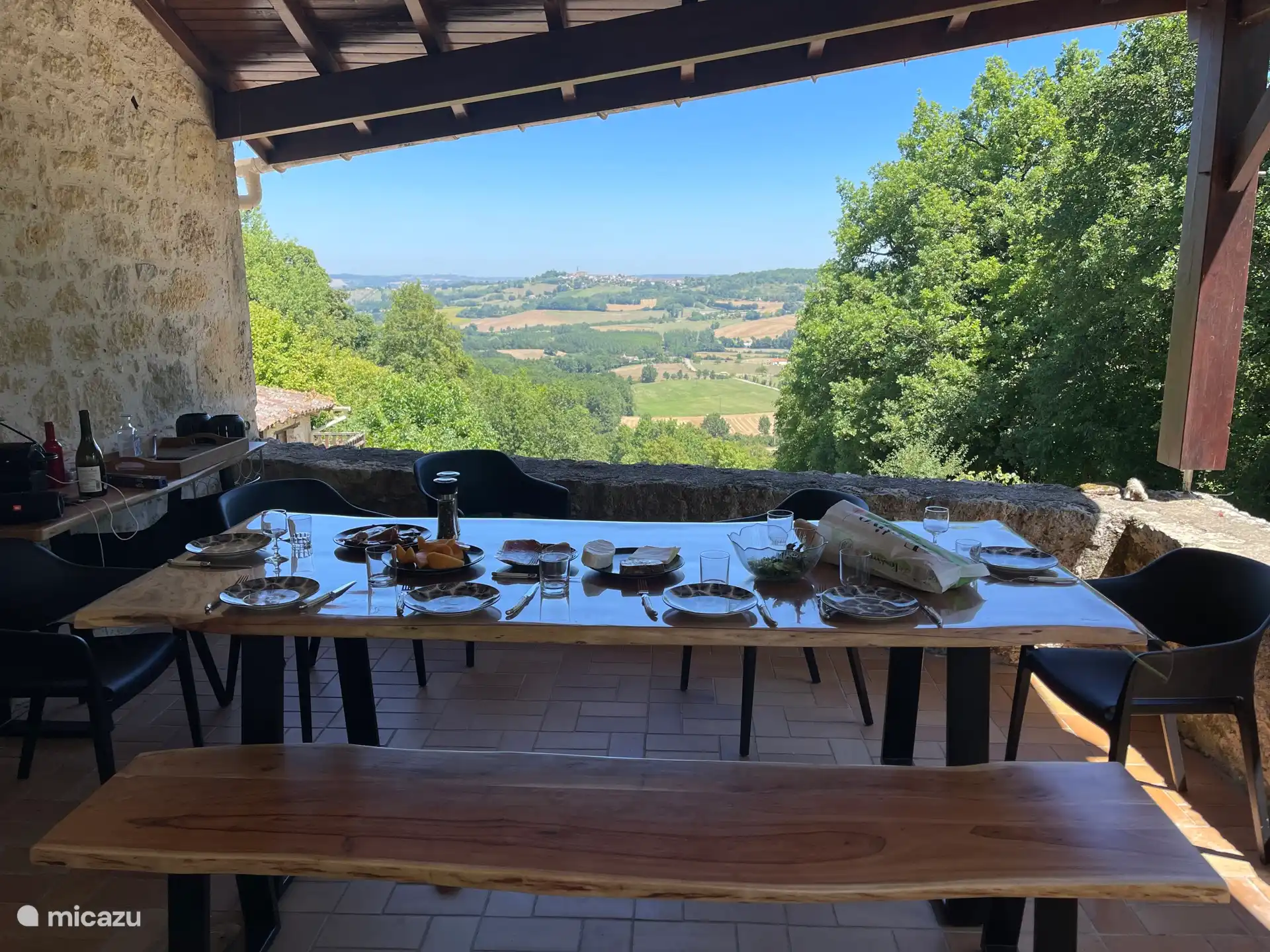 Blick von der Terrasse