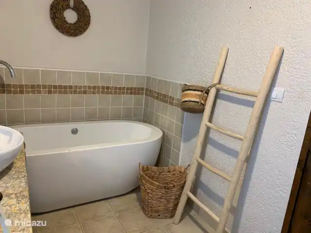 Maison Larroque - 6p | France, Lot-et-Garonne, Lacepede - maison de vacances Salle de bain principale dans la maison principale