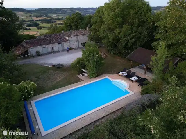 Maison Larroque - 6p | France, Lot-et-Garonne, Lacepede - maison de vacances Photographie aérienne