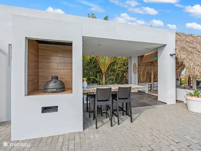 Casa Koba | Curaçao, Banda Abou (ouest), Big Mountain - villa Bel endroit pour profiter du barbecue, de la piscine, de la vue et de l’autre avec un cocktail, une bière ou du vin.