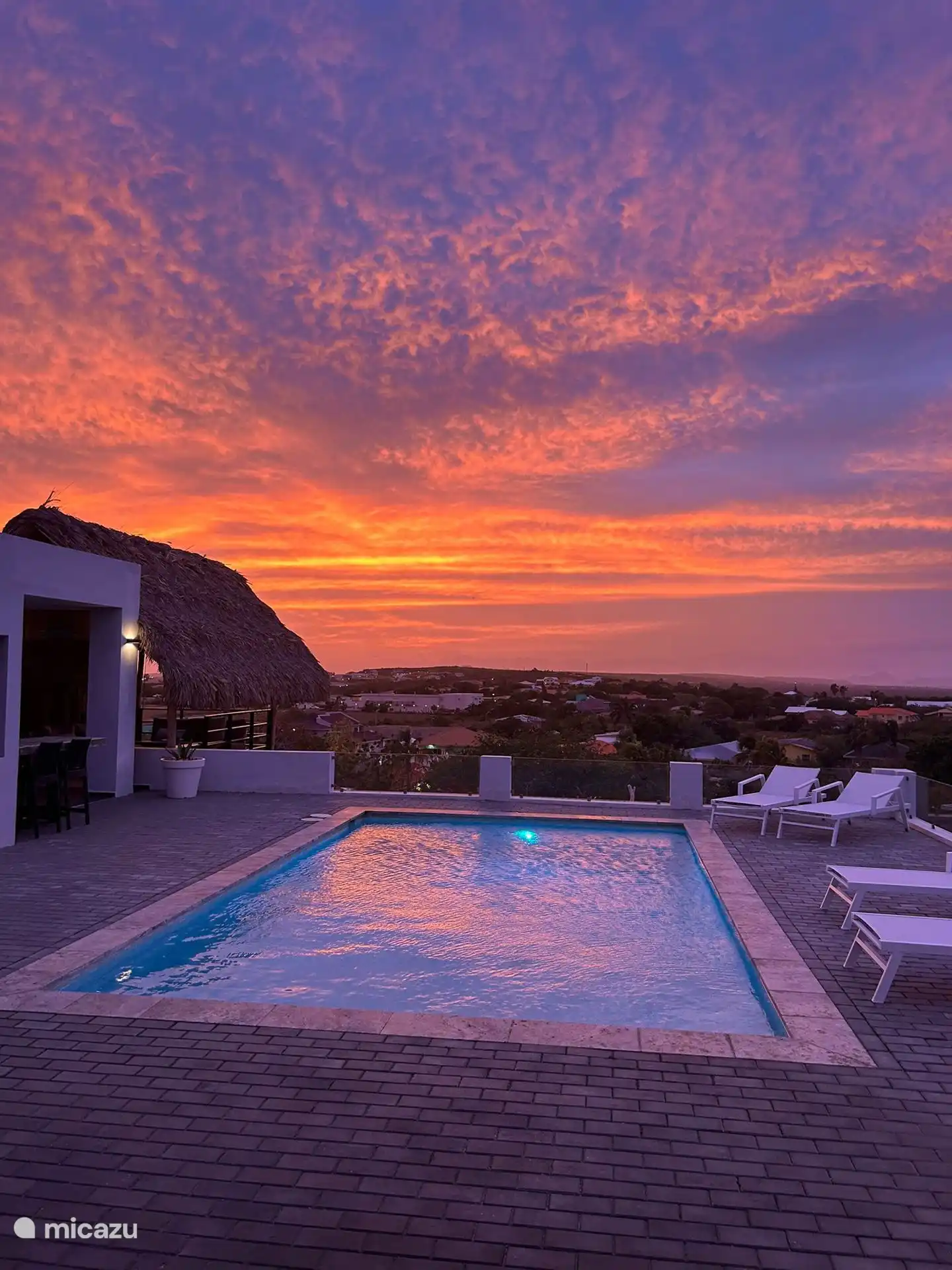 Genießen Sie den Sonnenuntergang