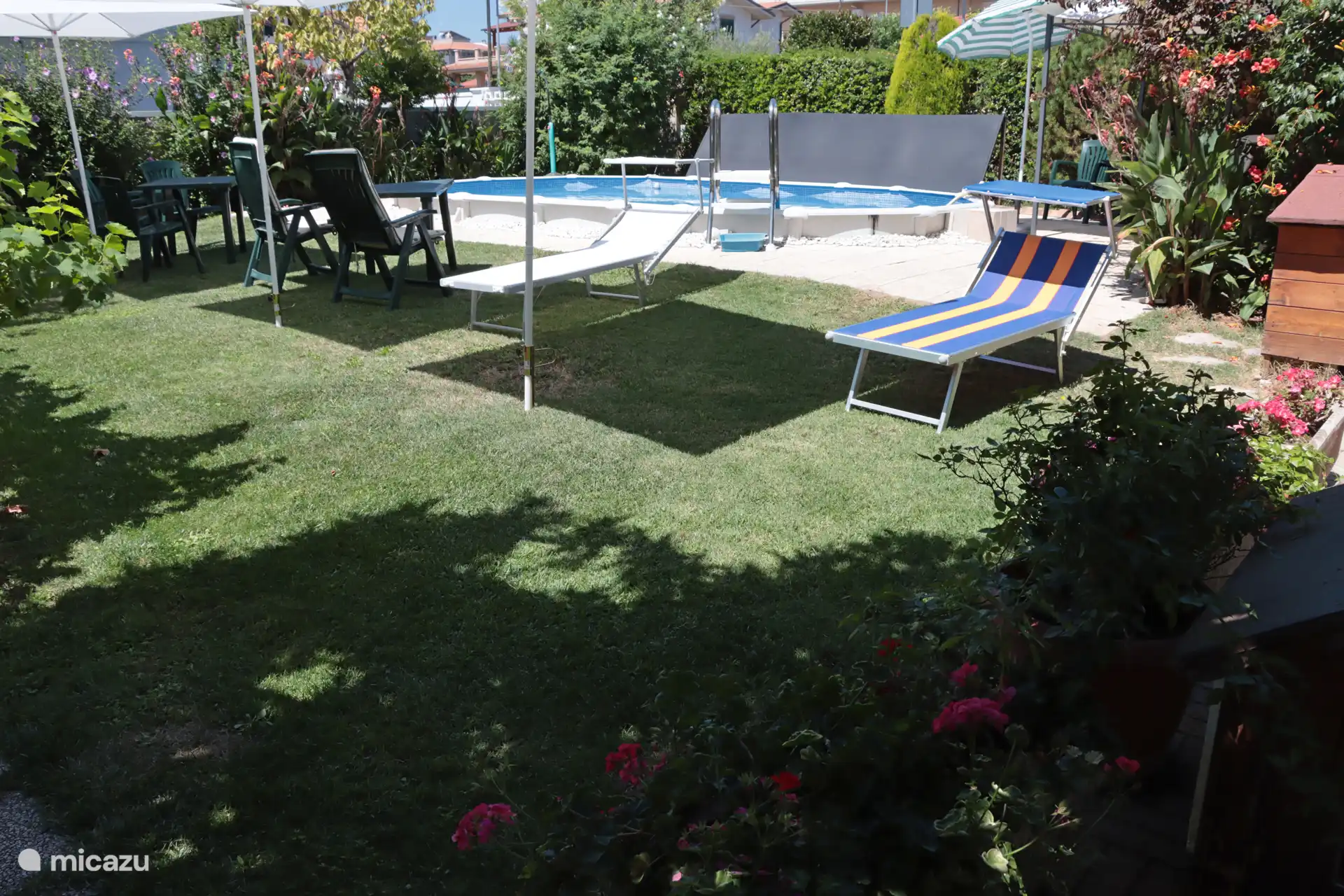 ¿Sombra o sol? Tú decides.