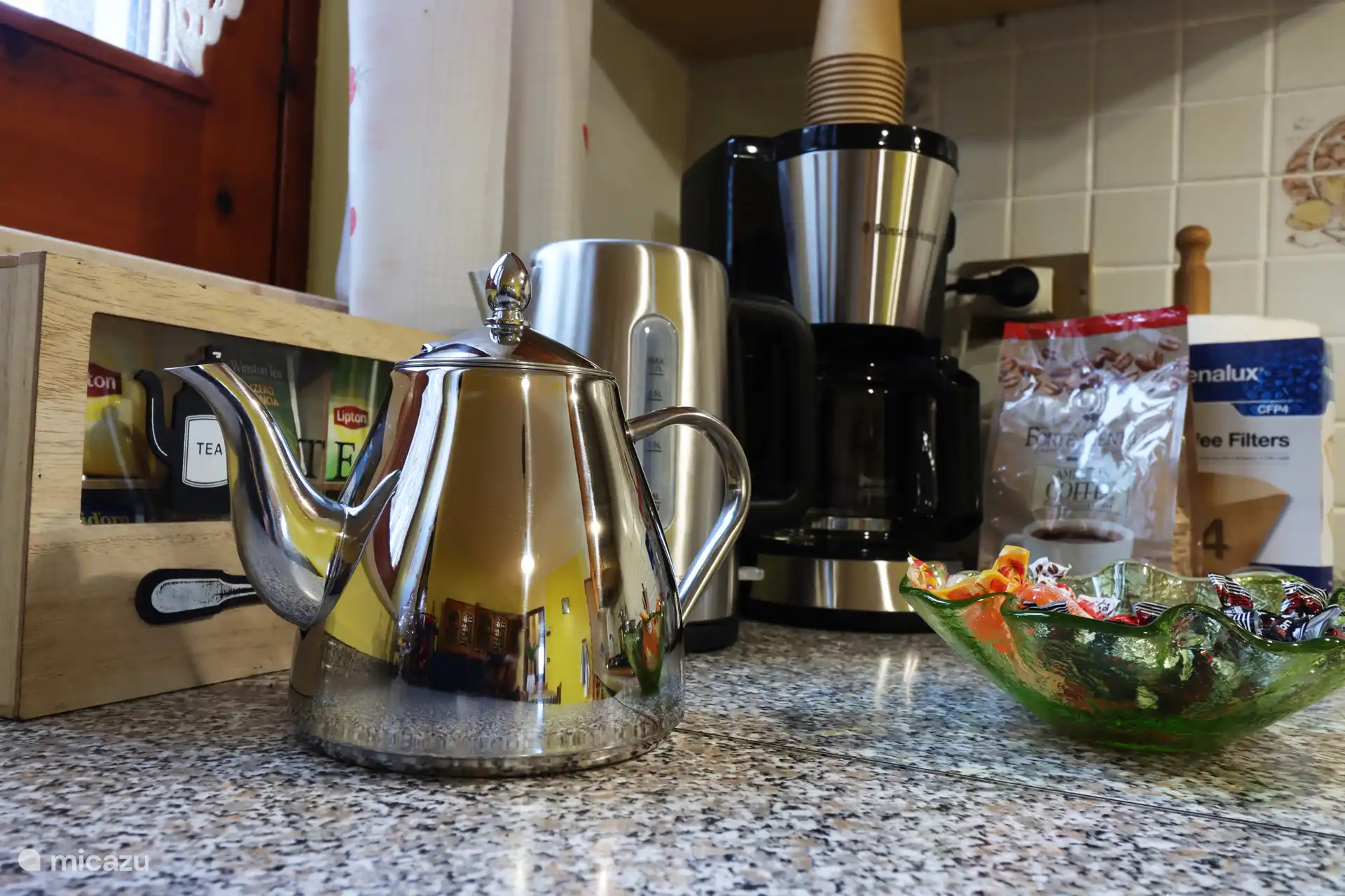 Té, infusiones, infusiones. La elección es tuya.