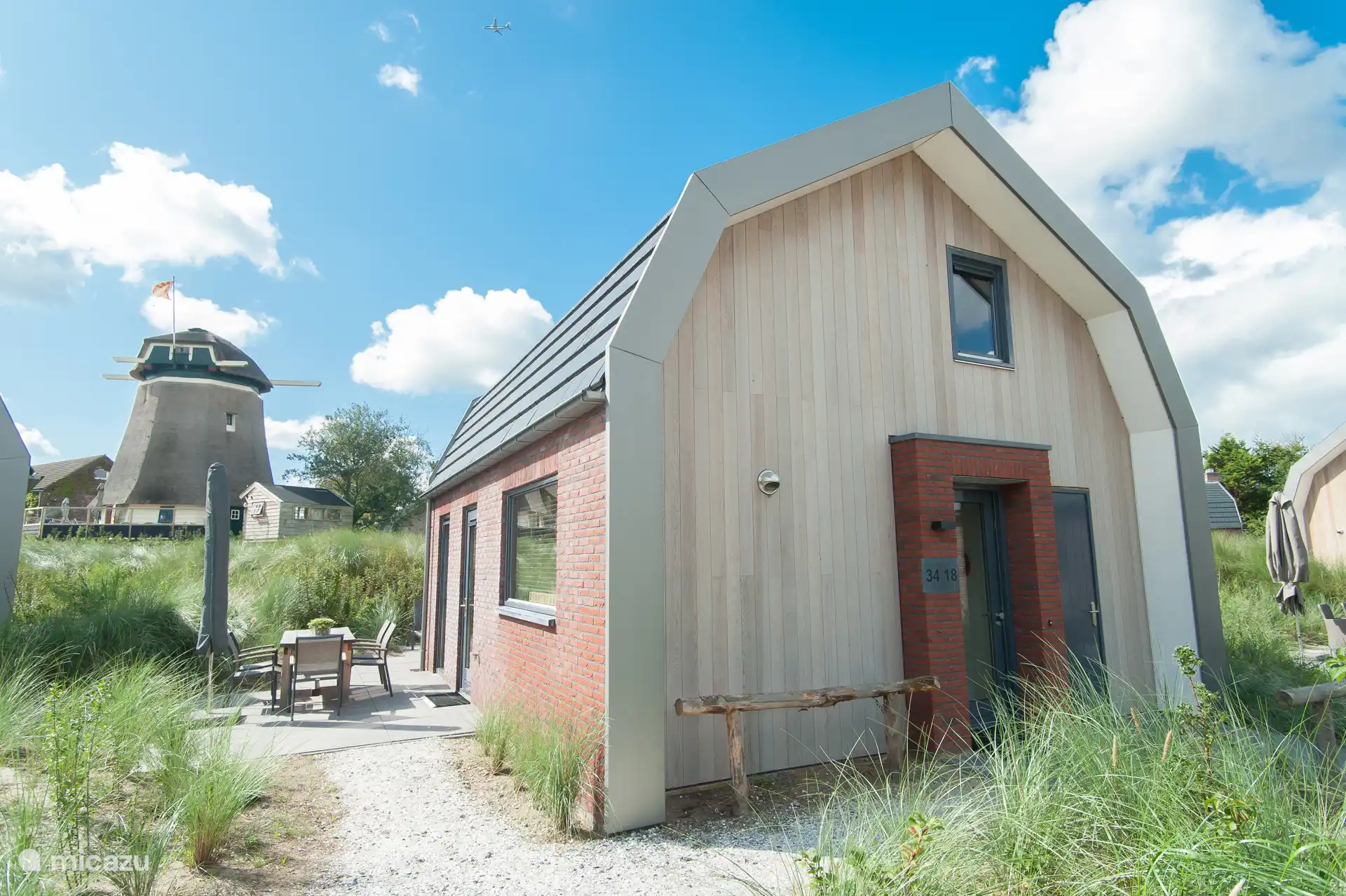 Voorzijde vakantiehuis