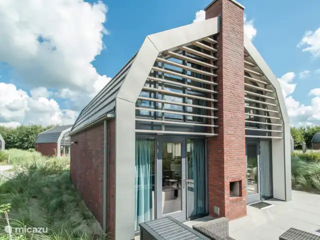 Rayons de soleil | Pays-Bas, Hollande du Nord, Egmond aan den Hoef - maison de vacances Arrière de la maison de vacances