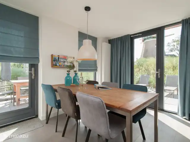 Rayons de soleil | Pays-Bas, Hollande du Nord, Egmond aan den Hoef - maison de vacances Table à manger