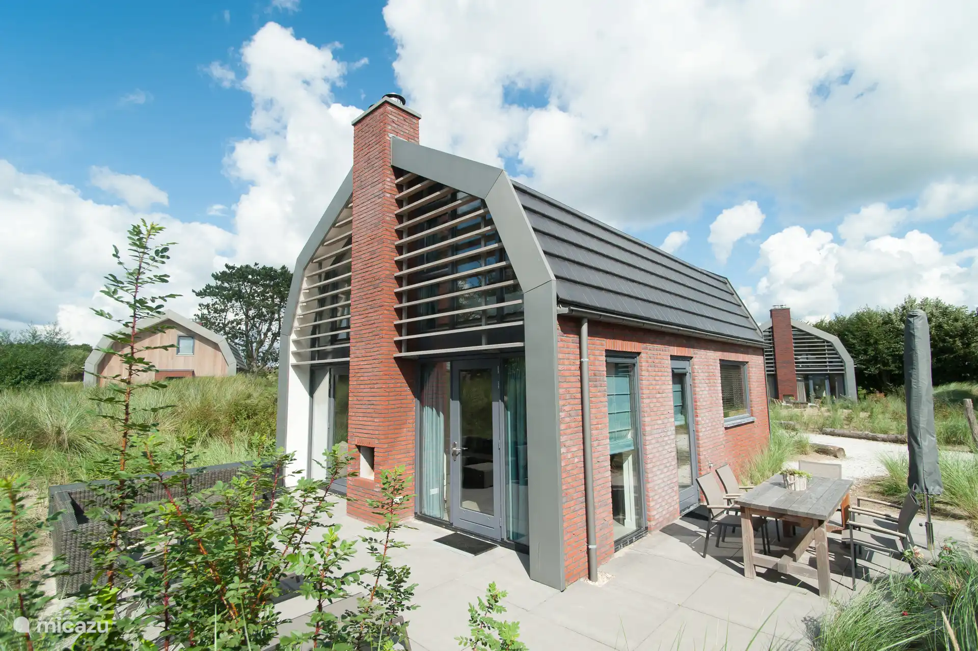 Achterzijde vakantiehuis