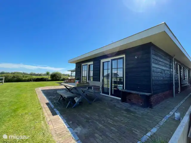 La salle du jardin d’Egmond | Pays-Bas, Hollande du Nord, Egmond aan den Hoef - maison de vacances Arrière de la maison de vacances