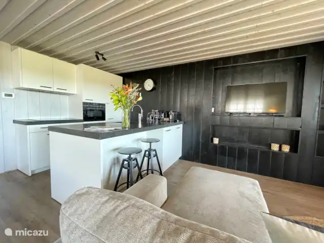 La salle du jardin d’Egmond | Pays-Bas, Hollande du Nord, Egmond aan den Hoef - maison de vacances Salon - Cuisine