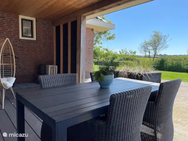 La salle du jardin d’Egmond | Pays-Bas, Hollande du Nord, Egmond aan den Hoef - maison de vacances Terrasse - table de jardin