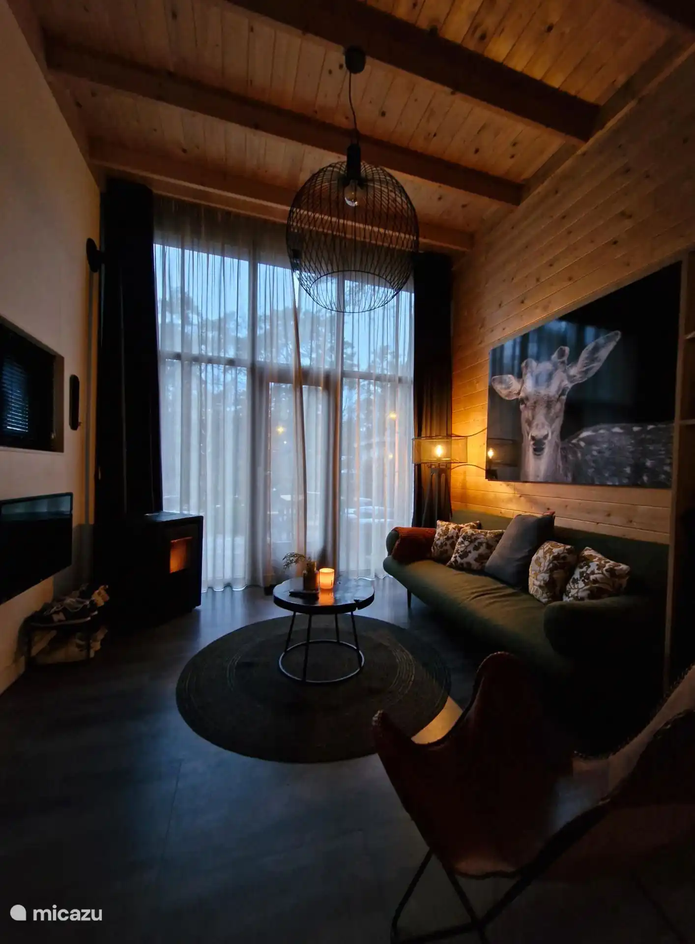 Sfeervolle pelletkachel