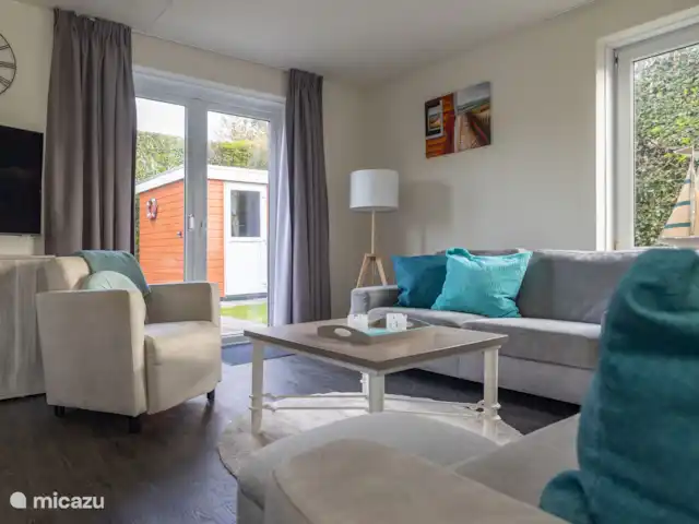 Maison de vacances Duindoorn 9  | Pays-Bas, Zélande, Kamperland - maison de vacances Coin salon avec grande Smart TV
