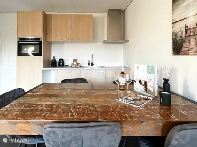 Rêve de dune | Pays-Bas, Hollande du Nord, Schoorl - maison de vacances Table à manger - cuisine