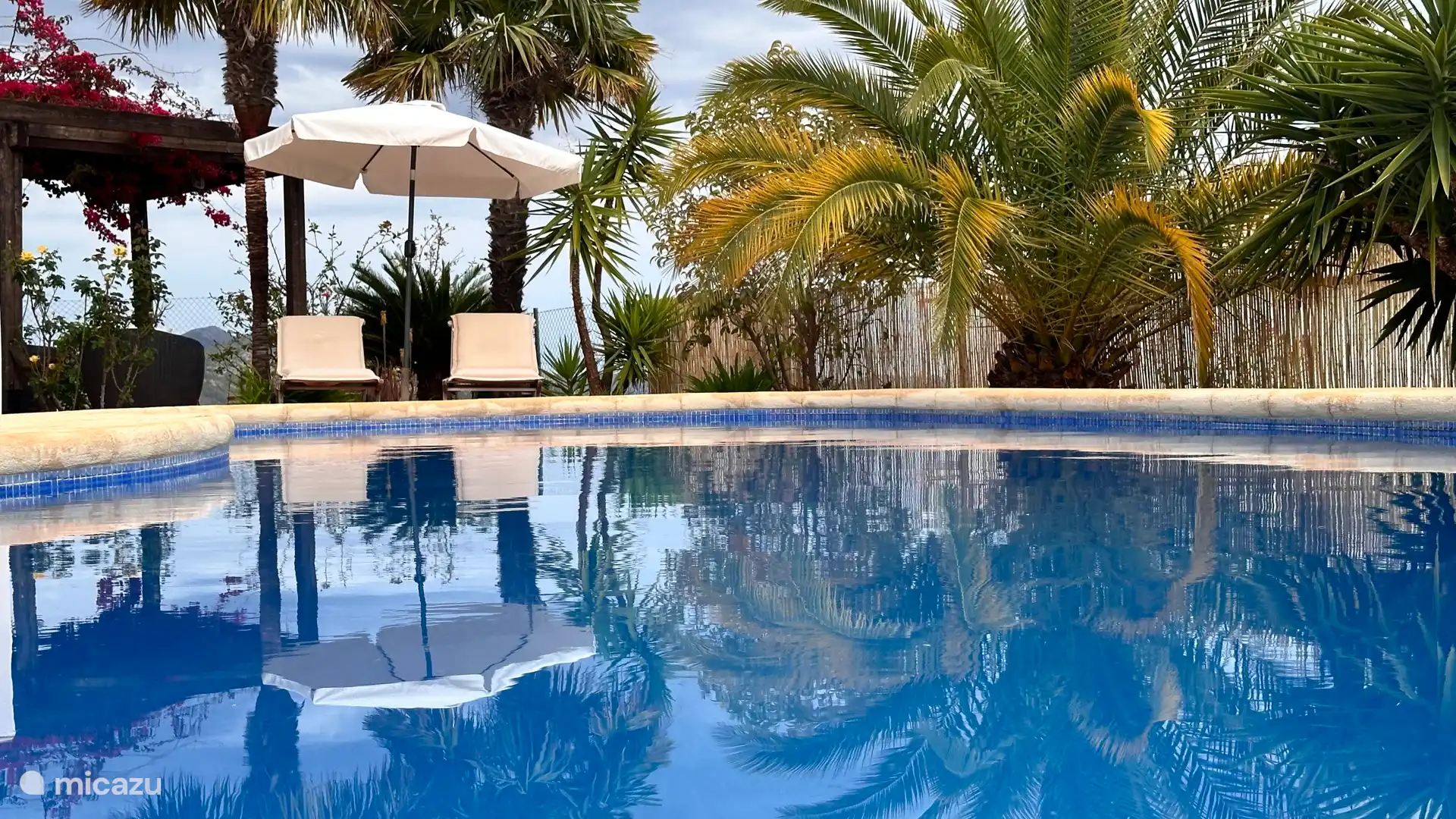 Amplia piscina privada