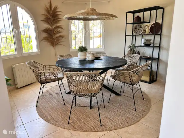 Location de Vacances Espagne, Costa Blanca, Benigembla, villa - LECQASA  Salle à manger