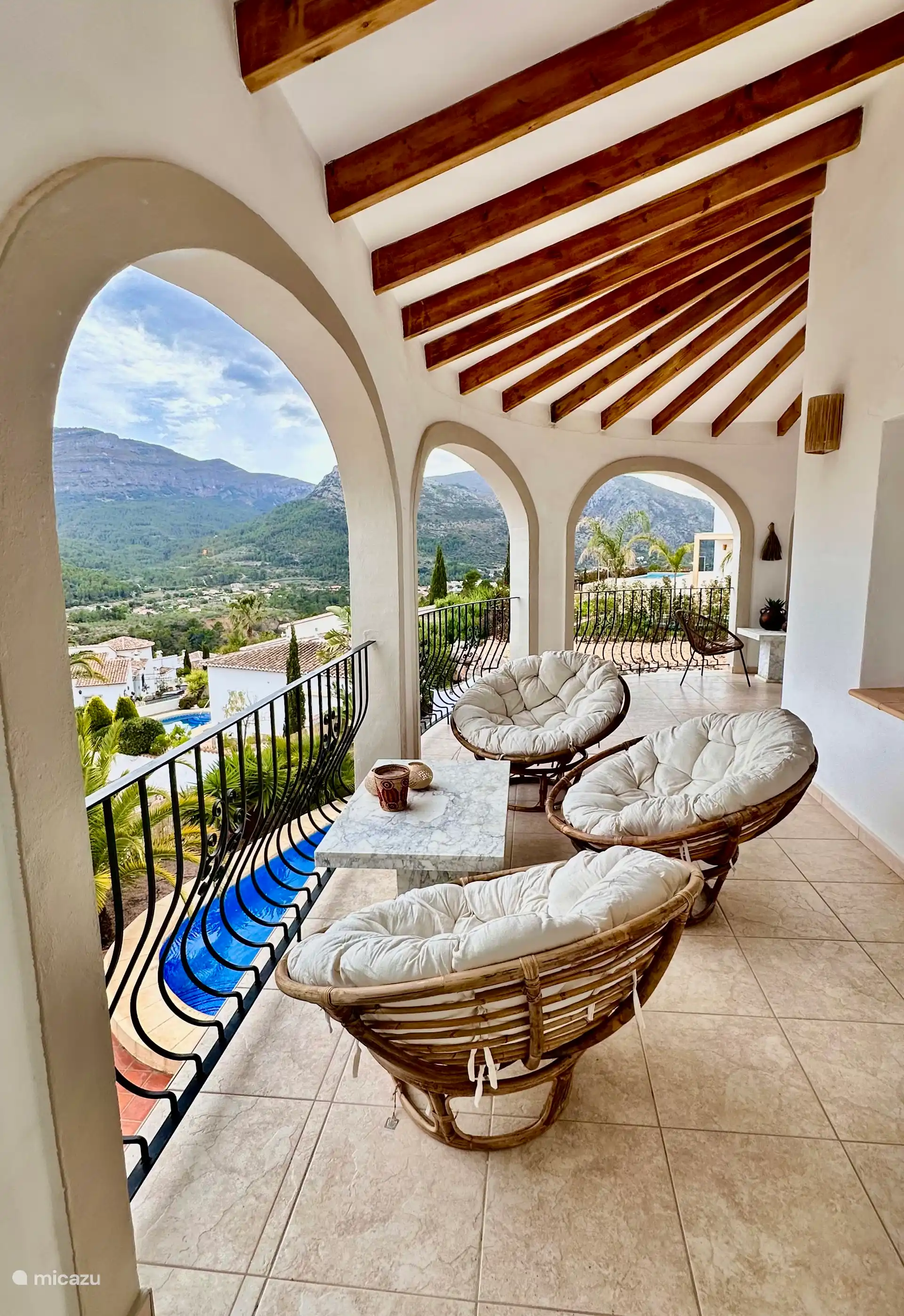 Naja de 35m2, con vistas fenomenales sobre el valle.