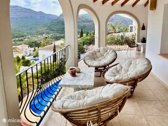 Location de Vacances Espagne, Costa Blanca, Benigembla, villa - LECQASA  Naja de 35m2, avec une vue phénoménale sur la vallée.