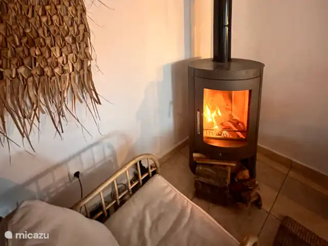 Location de Vacances Espagne, Costa Blanca, Benigembla, villa - LECQASA  Poêle à bois