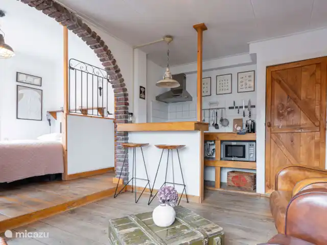 La Châtelaine 1 | Pays-Bas, Hollande du Nord, Egmond aan Zee - maison de vacances Espace nuit ouvert avec cuisine et salon