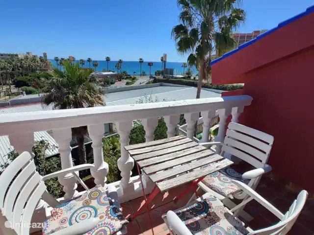 Location de Vacances Espagne, Costa del Sol, Benalmádena, villa - Plage à 2 min à pied + piscine chauffée + jacuzzi Vue imprenable sur la mer