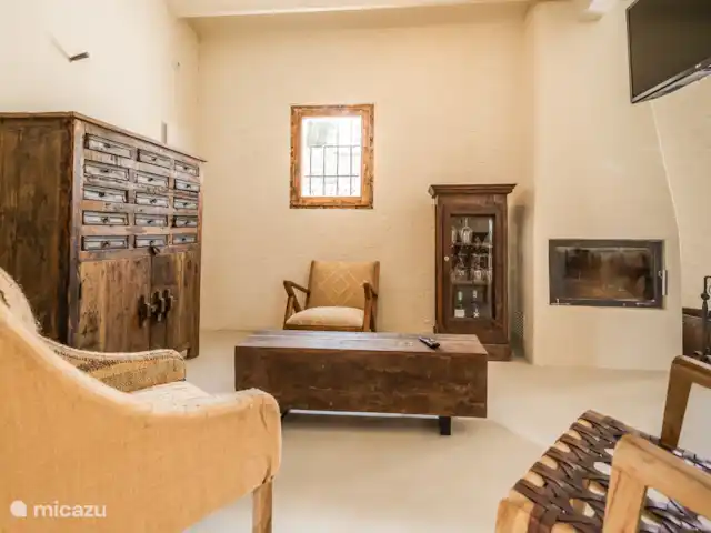Finca de los Secretos | Espagne, Costa Blanca, Benissa - finca salon avec cheminée